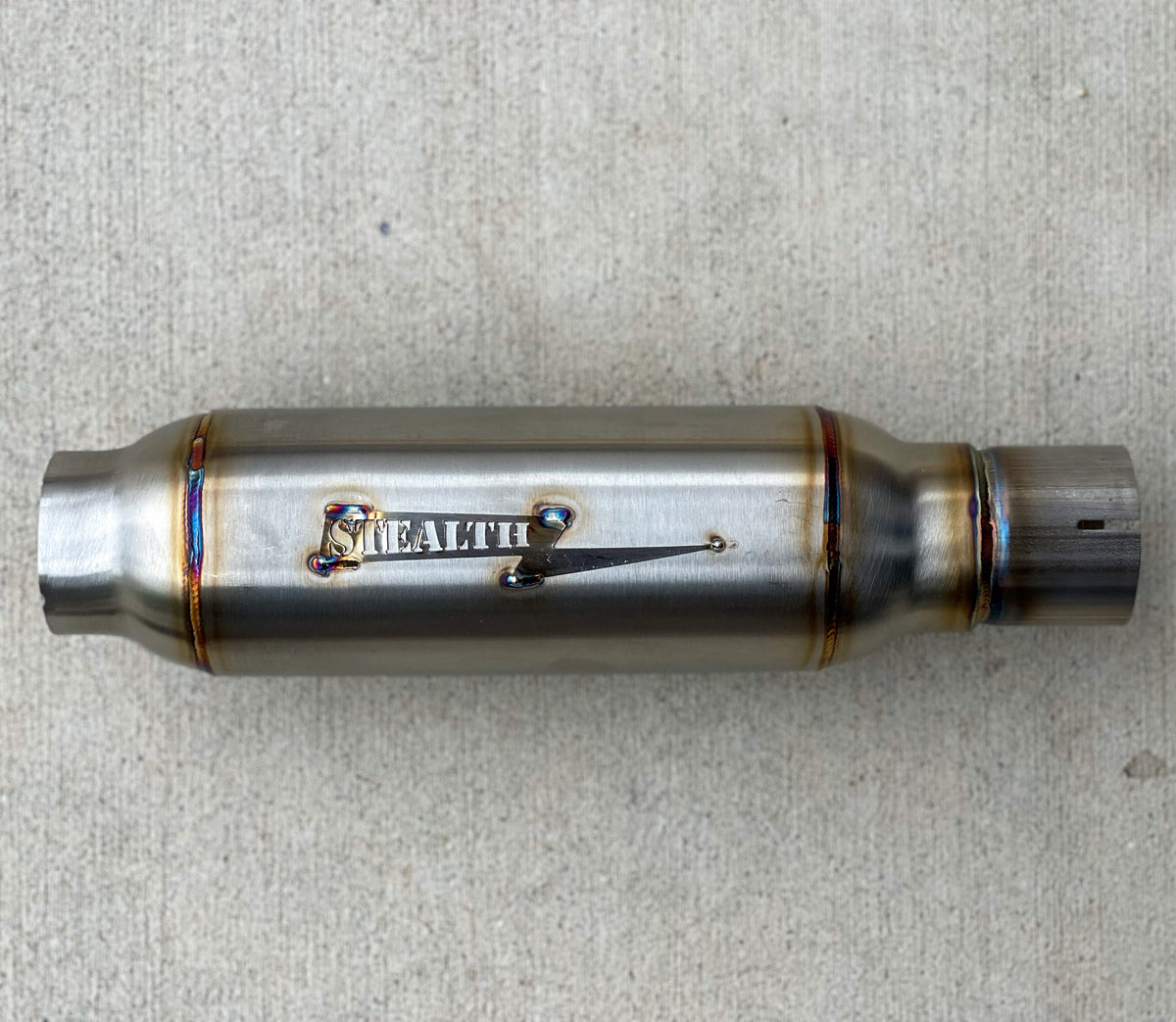 Pipe Bomb 2.25" Slip On Muffler