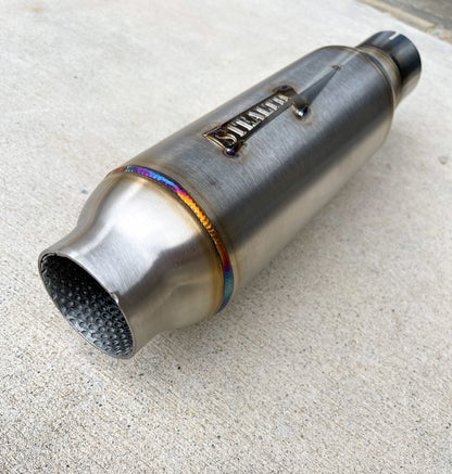 Pipe Bomb 2.25" Slip On Muffler