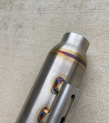 Pipe Bomb 2.25" Slip On Muffler