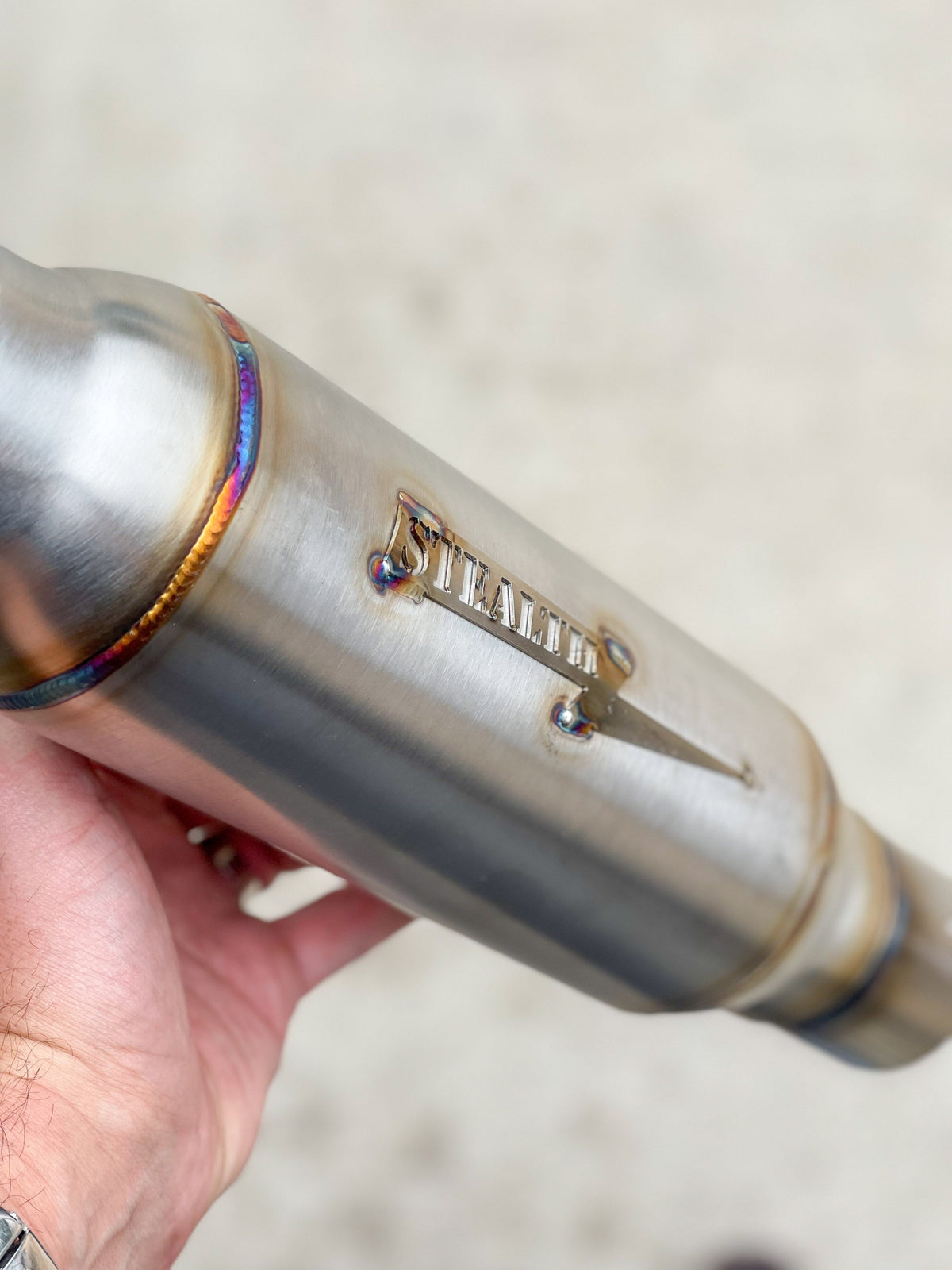 Pipe Bomb 2.25" Slip On Muffler