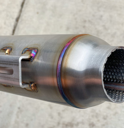 Pipe Bomb 2.25" Slip On Muffler