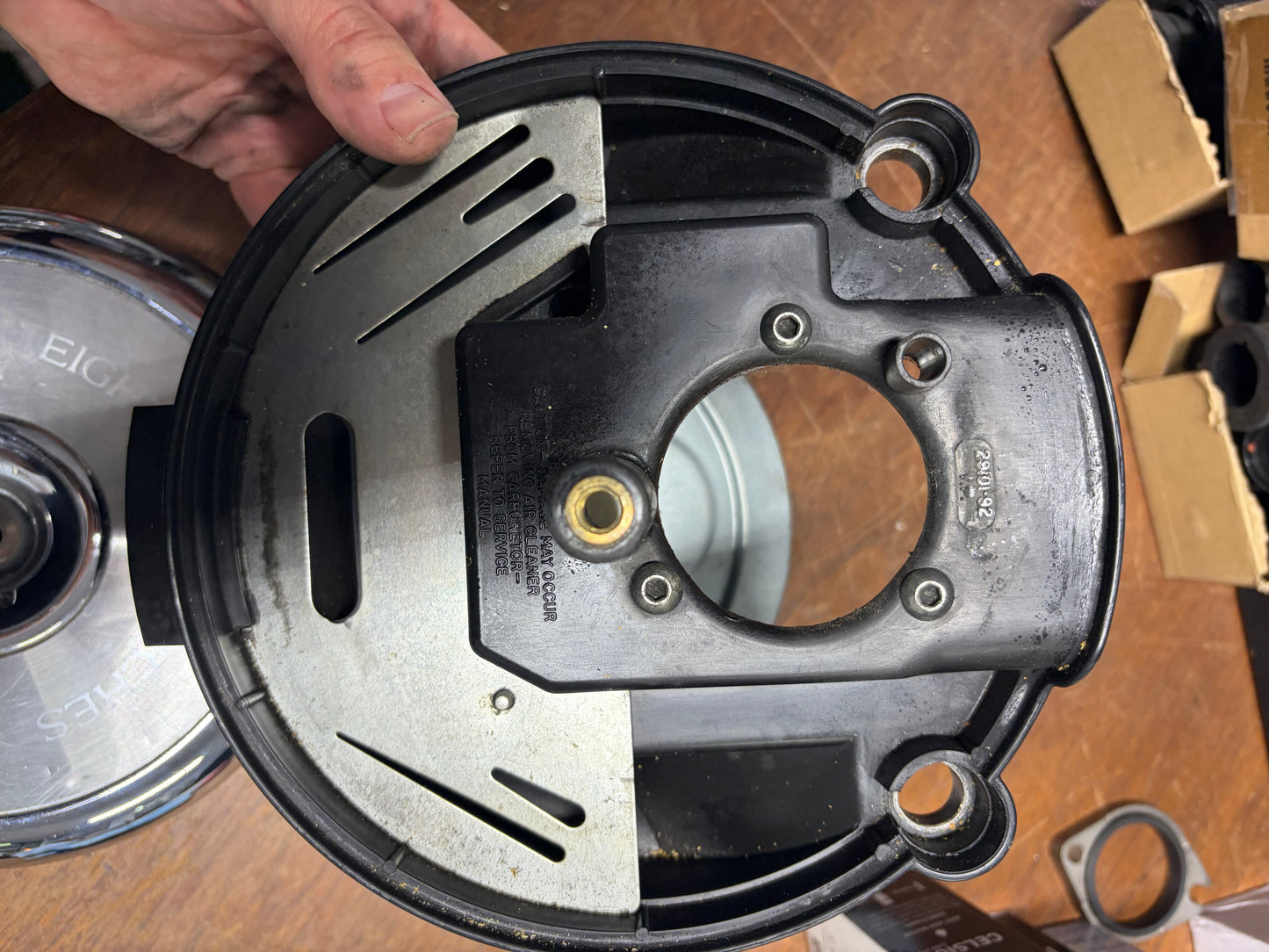 Harley OEM Low Rider 80ci Evo Air Cleaner Complete Assembly Used
