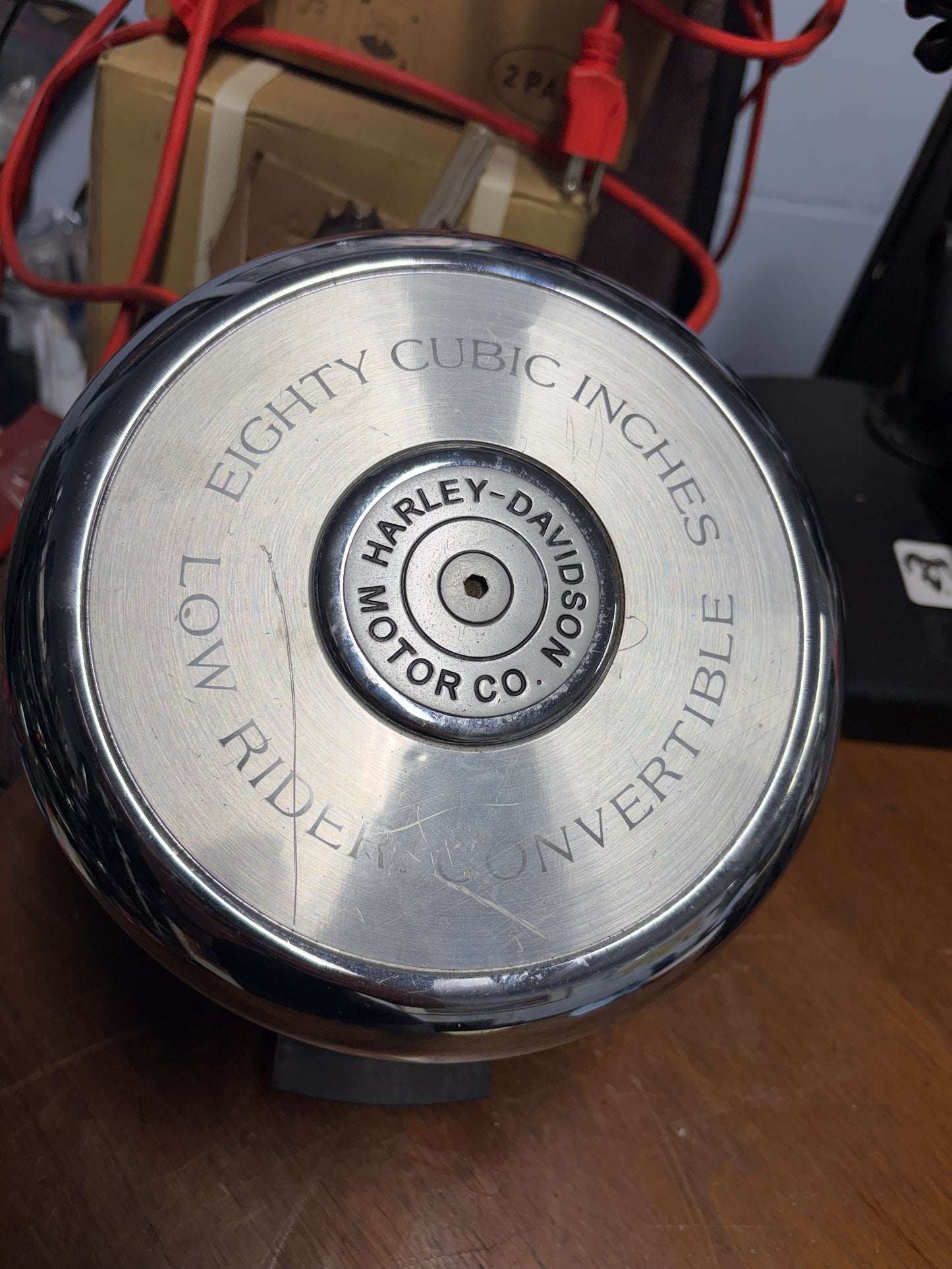 Harley OEM Low Rider 80ci Evo Air Cleaner Complete Assembly Used
