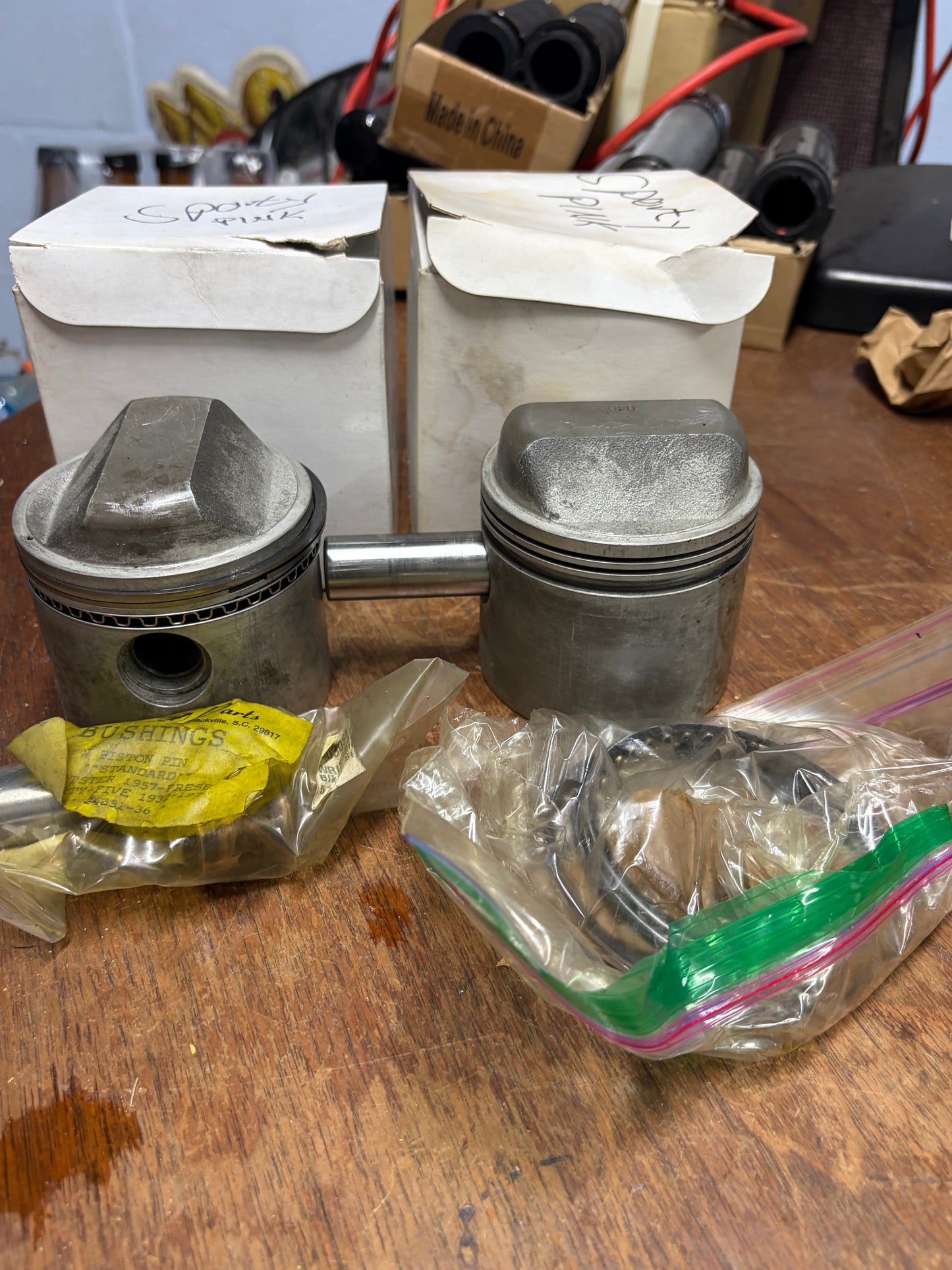 Harley Evo Sportster Pistons Pair XL 883