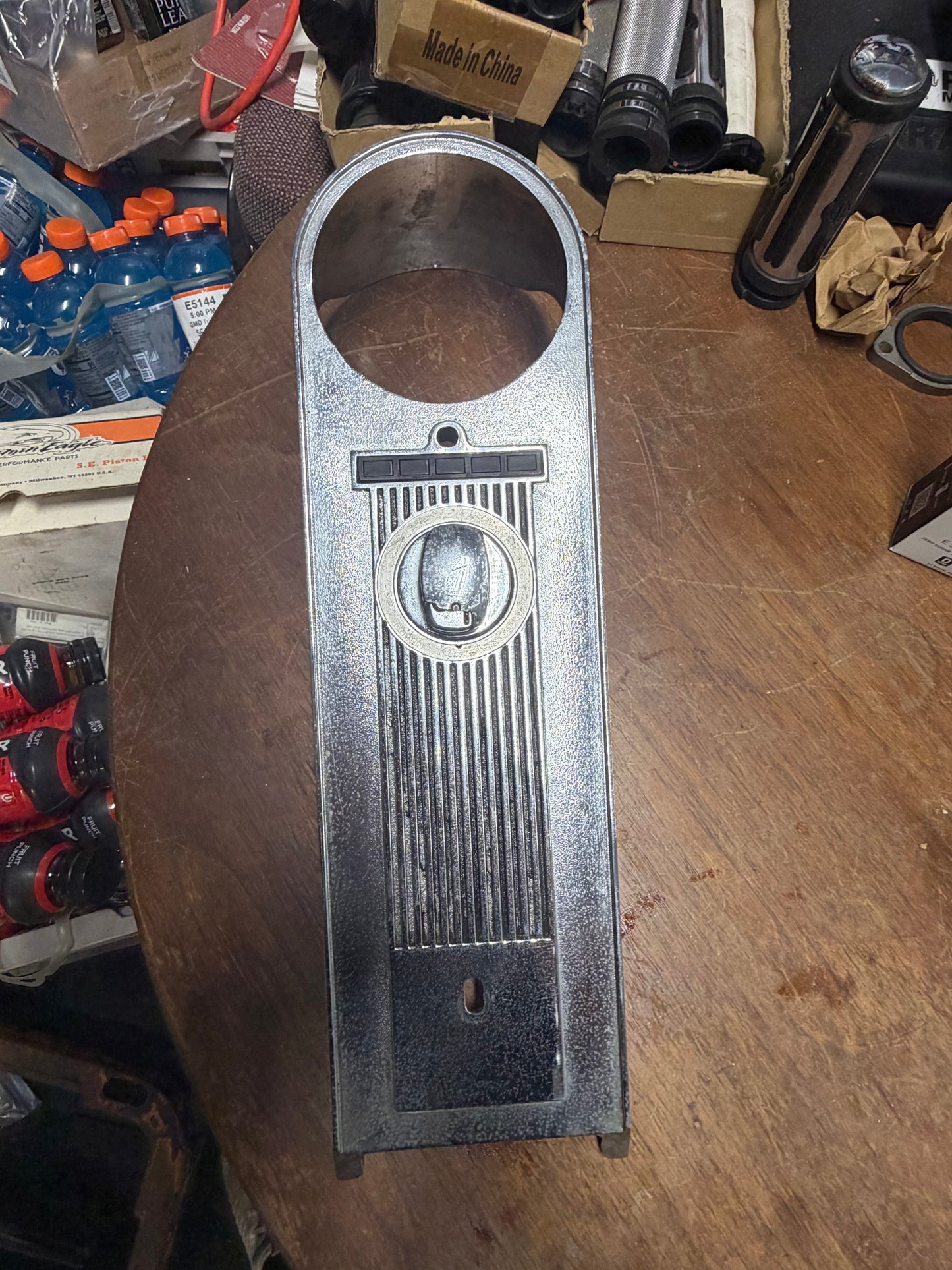 Harley OEM Road King Tank Dash Console 60960-94 Key Switch No Key Used
