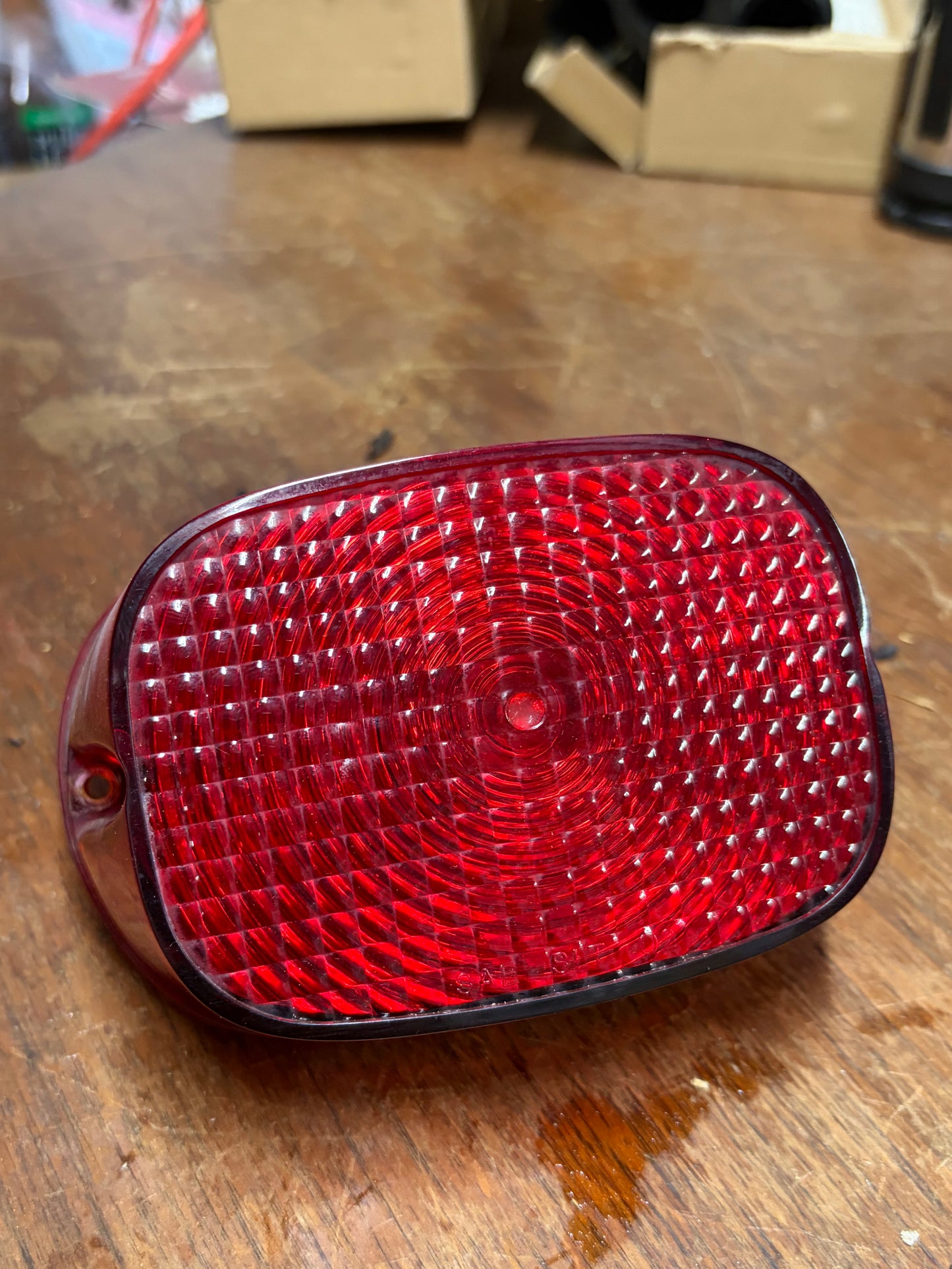 Harley OEM Rear Tail Light Assembly 68370-03 Style Used Take-Off