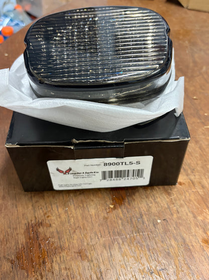 New Smoked LED Harley Tail Light Aftermarket X0038GKFNB Open Box