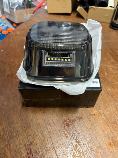 New Smoked LED Harley Tail Light Aftermarket X0038GKFNB Open Box