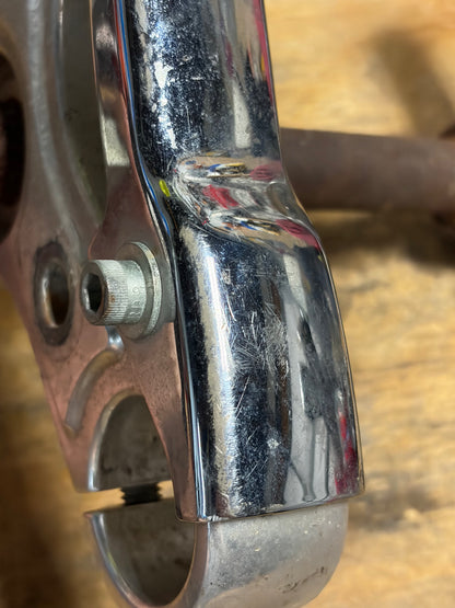 Harley Sportster 39mm Triple Tree Set Used Stem Rust Verify Year