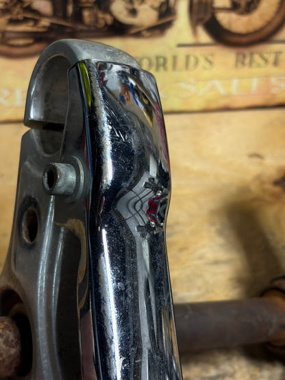 Harley Sportster 39mm Triple Tree Set Used Stem Rust Verify Year