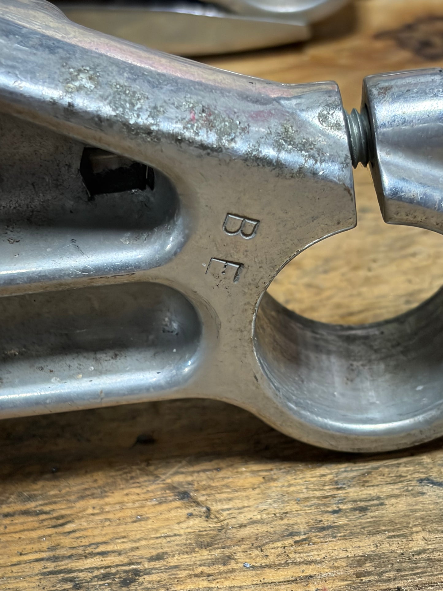 Harley Sportster 39mm Triple Tree Set Used Stem Rust Verify Year