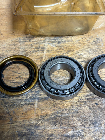 NOS Harley 1in Steering Neck Bearing Race Set Big Twin Sportster