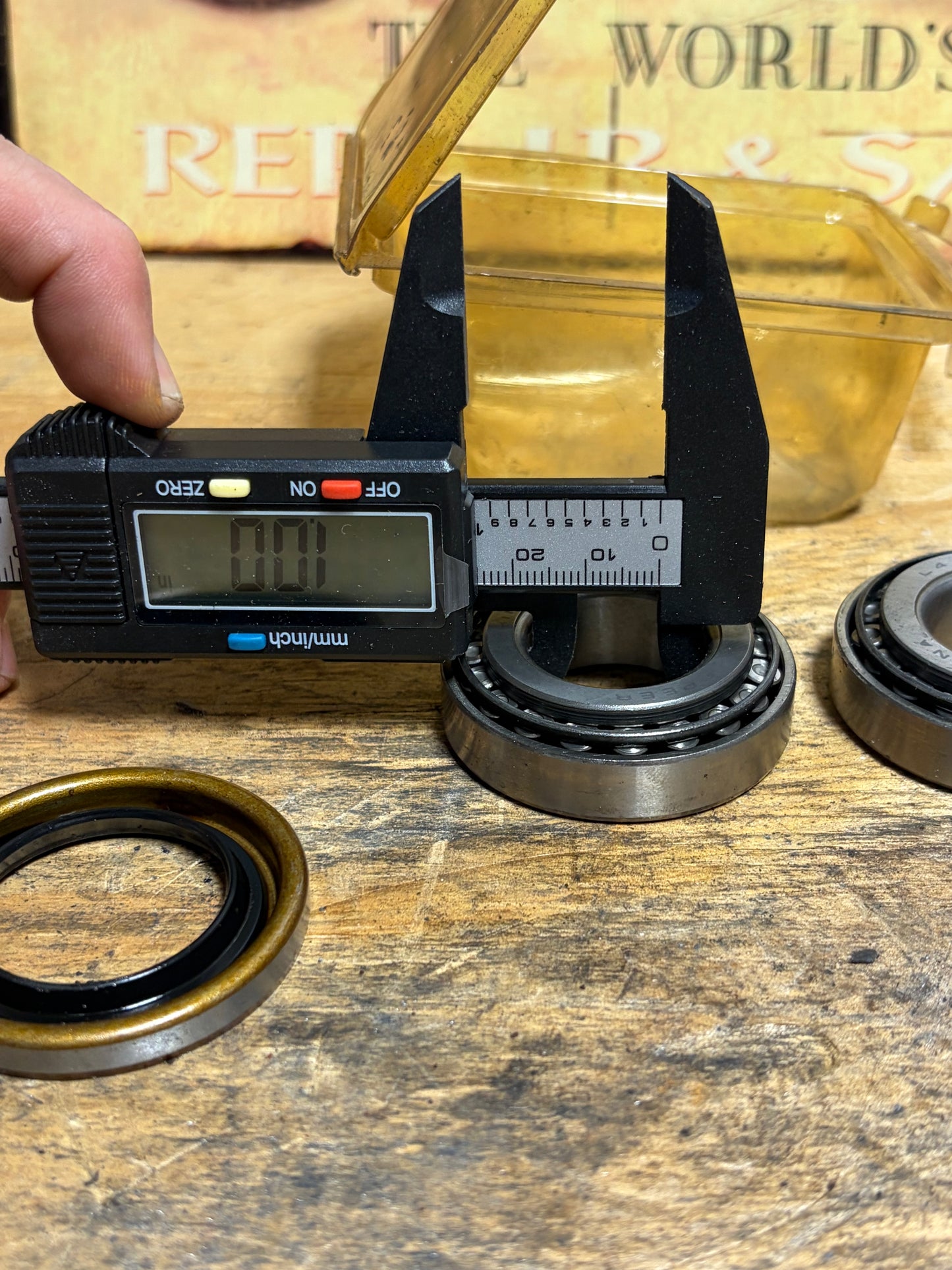 NOS Harley 1in Steering Neck Bearing Race Set Big Twin Sportster