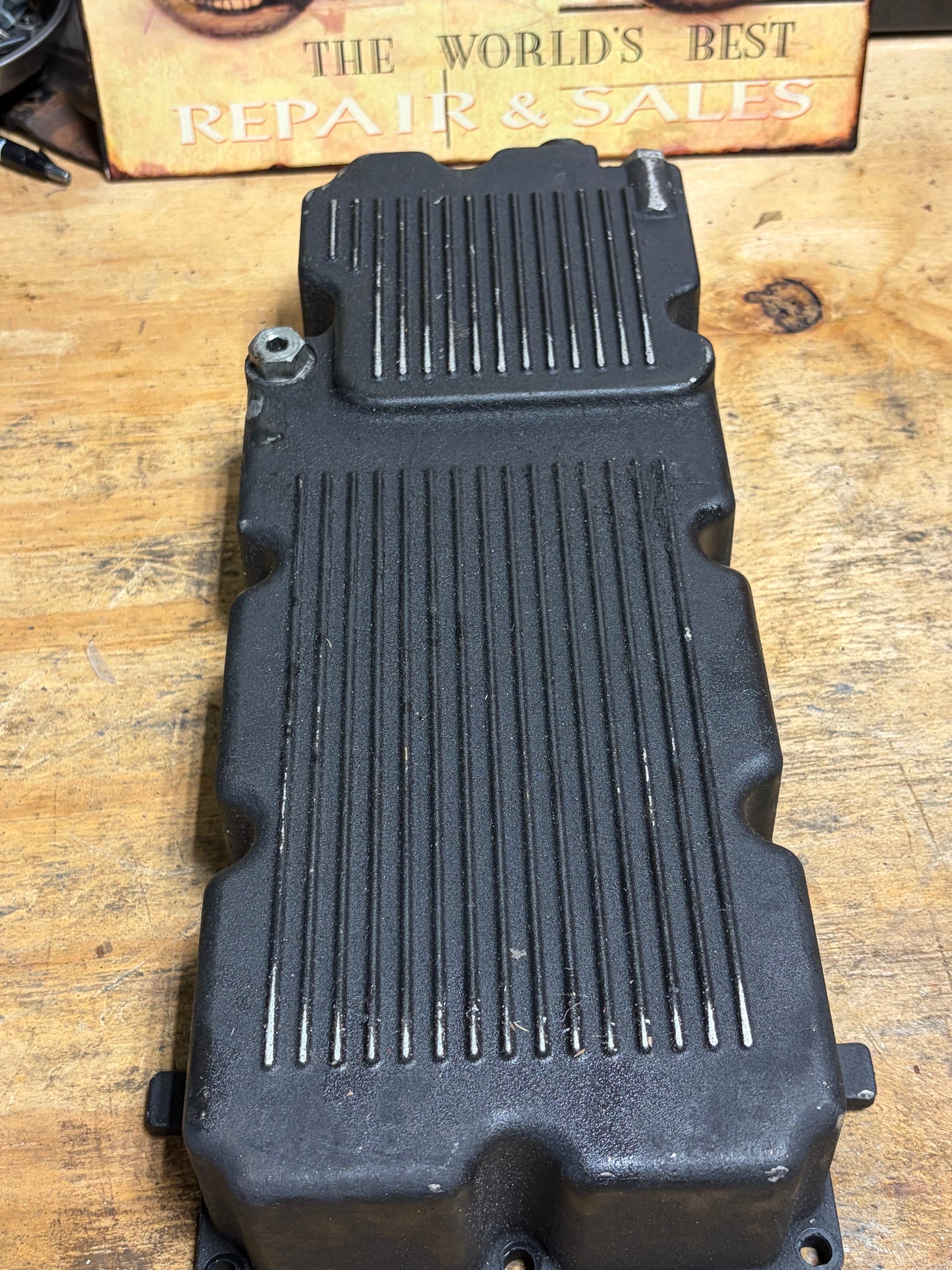 Harley OEM Touring Oil Pan Baffle 62711-99 62830-99 1999-2006 Used