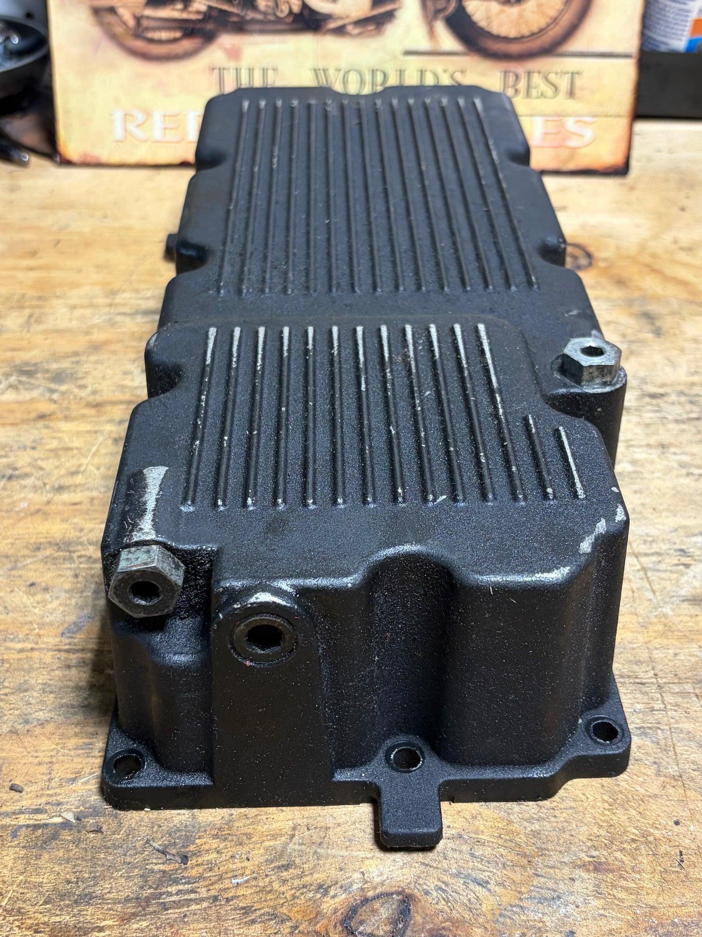 Harley OEM Touring Oil Pan Baffle 62711-99 62830-99 1999-2006 Used