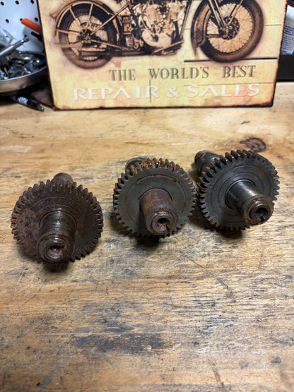 Harley Evolution Big Twin Camshaft Lot 3 Cams 1984-1999 Used Rust Wear