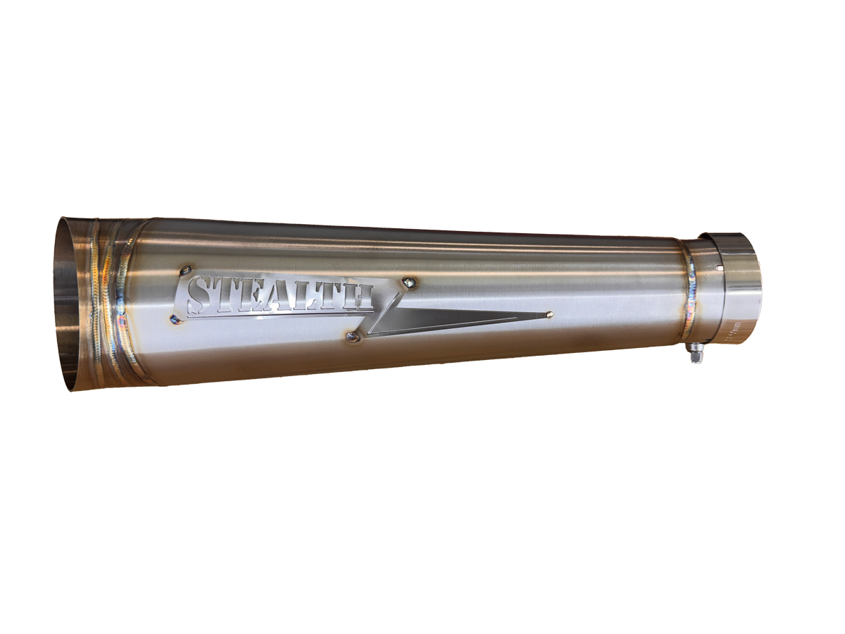 Cone-Style Turnout 2.25" Slip On Muffler