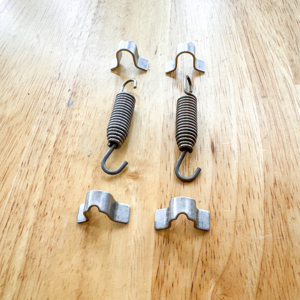 Stainless Exhaust Hook and Tension Spring for Slip Joints - (2 Pack)