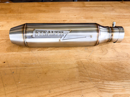 Burner 2.25" Slip On Muffler