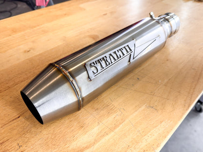 Burner 2.25" Slip On Muffler