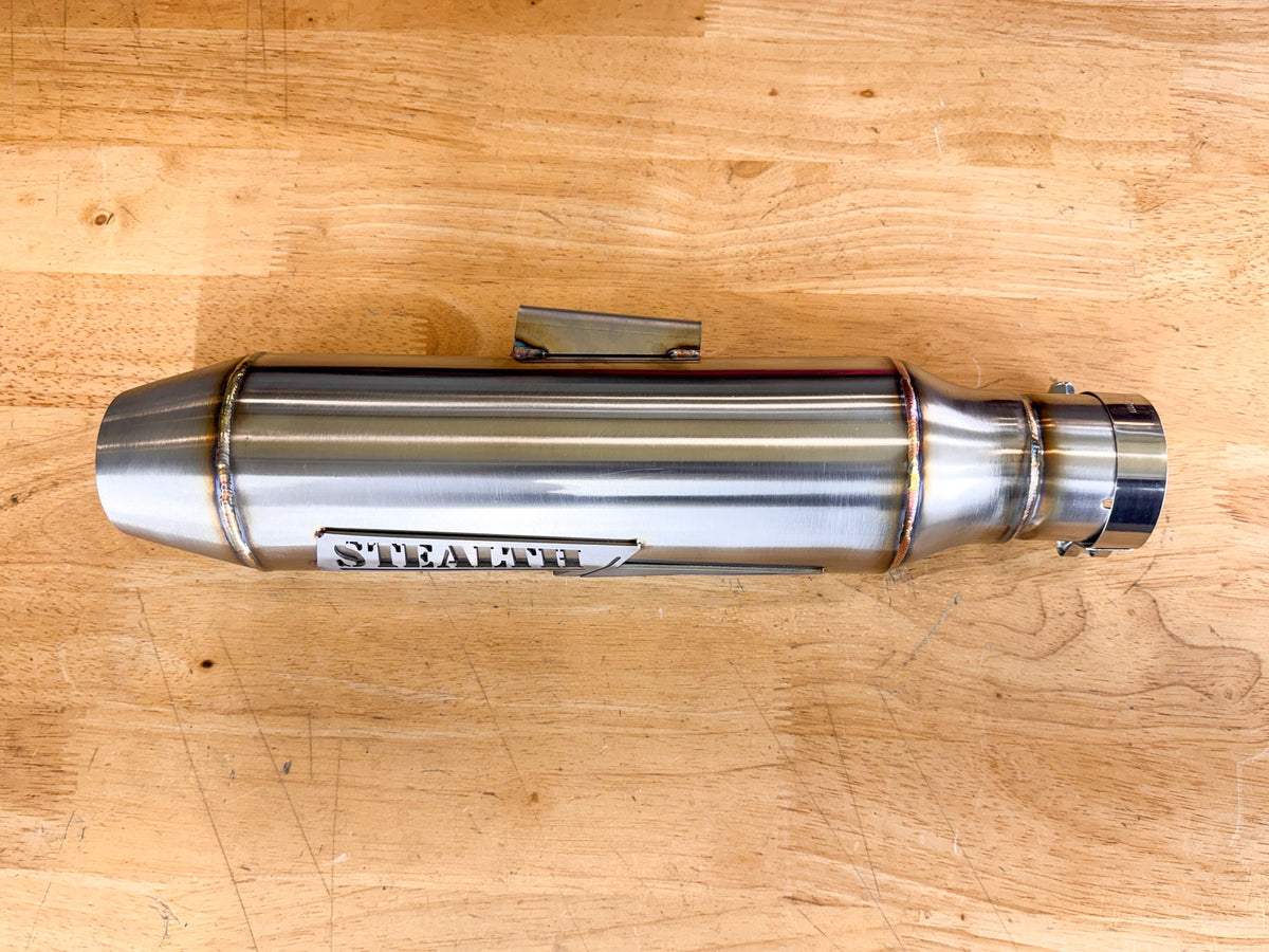 Burner 2.25" Slip On Muffler