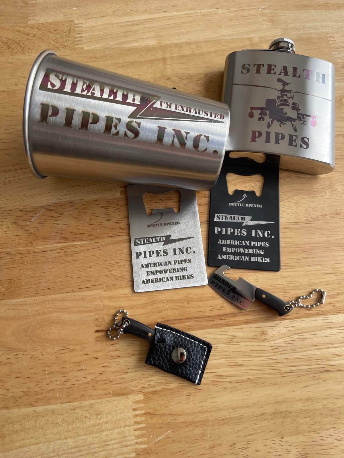 Stealth Pipes SWAG Shipping Pack – Stickers, Merch & Rider Extras