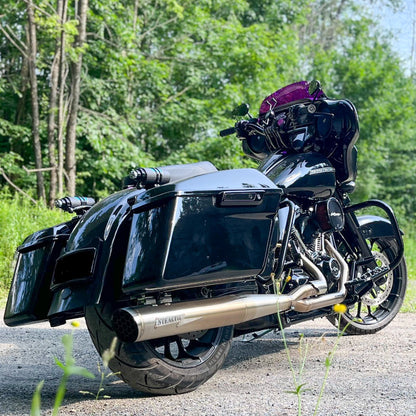 Full Length Harley Bagger 2.25" Slip On Muffler