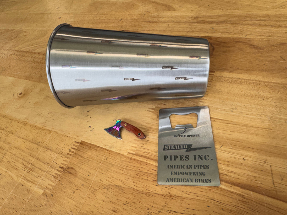 Stealth Pipes SWAG Shipping Pack – Stickers, Merch & Rider Extras