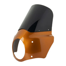 Road King menace outer fairing amber whiskey