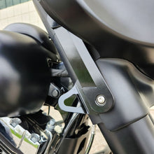 HOGWORKZ® Black Trailer Tie Down Brackets for Harley® Touring on bike