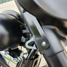 HOGWORKZ® Chrome Trailer Tie Down Brackets for Harley® Touring on bike
