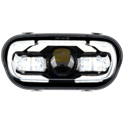 Black LED Headlight for '18-'24 Harley® Fat Bob from HOGWORKZ