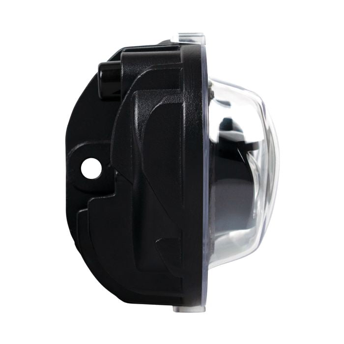 Black LED Headlight for '18-'24 Harley® Fat Bob from HOGWORKZ side