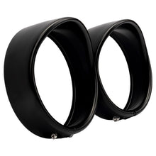 Black Passing Lamp Visor Trim Rings from HOGWORKZ pair