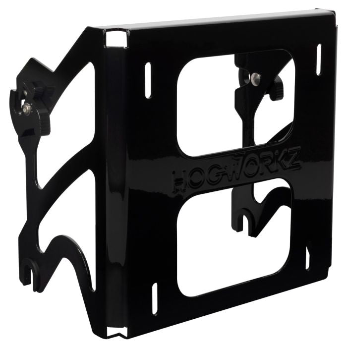 Black solo Tour Pack Mount for Harley® Softail Low Rider / Sport Glide from HOGWORKZ