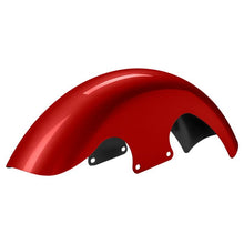 Brilliant Red 19" Mid-Length Front Fender for Harley® Touring