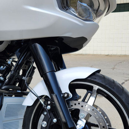 white onyx pearl HOGWORKZ 21" Chopped Front Fender for Harley® Touring