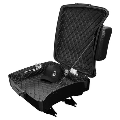 Chopped Tour Pack Liner for Harley-Davidson from HOGWORKZ® with black stitching