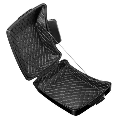 Chopped Tour Pack Liner for Harley-Davidson from HOGWORKZ® with silver stitching