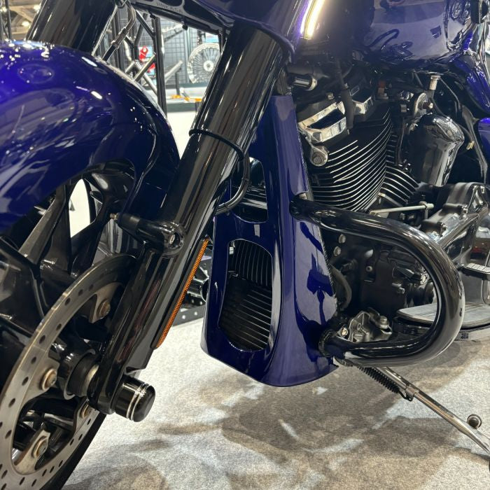Color Matched Chin Spoiler for Chopped Engine Guard for Harley® Touring '14-'23