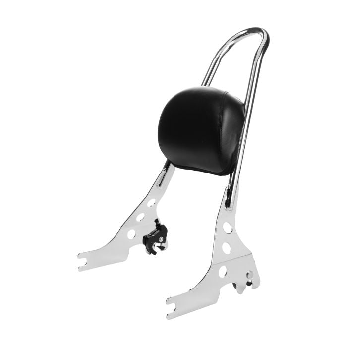 Chrome Detachable Sissy Bar Backrest for Harley® Sportster from HOGWORKZ angle