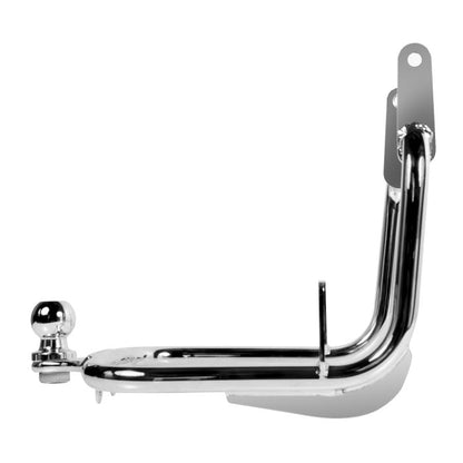 Chrome Harley® Motorcycle Trailer Hitch & Receiver side view