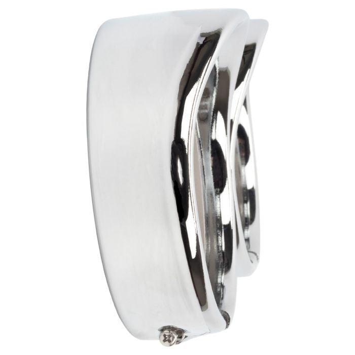 Chrome Passing Lamp Visor Trim Rings side