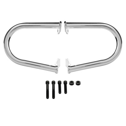 Chrome Saddlebag Guards for Harley® Sport Glide from HOGWORKZ complete kit