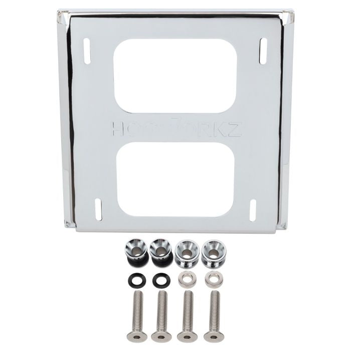 Chrome Solo Tour Pack Mount for Harley® Softail Low Rider / Sport Glide from HOGWORKZ kit