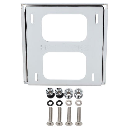 Chrome Solo Tour Pack Mount for Harley® Softail Low Rider / Sport Glide from HOGWORKZ kit