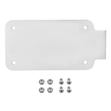 HOGWORKZ® Chrome Vertical Saddlebag License Plate Mount