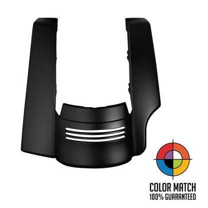 Color Match Harley® Touring Stretched 2-Into-1 Tri-Bar Fender Extension