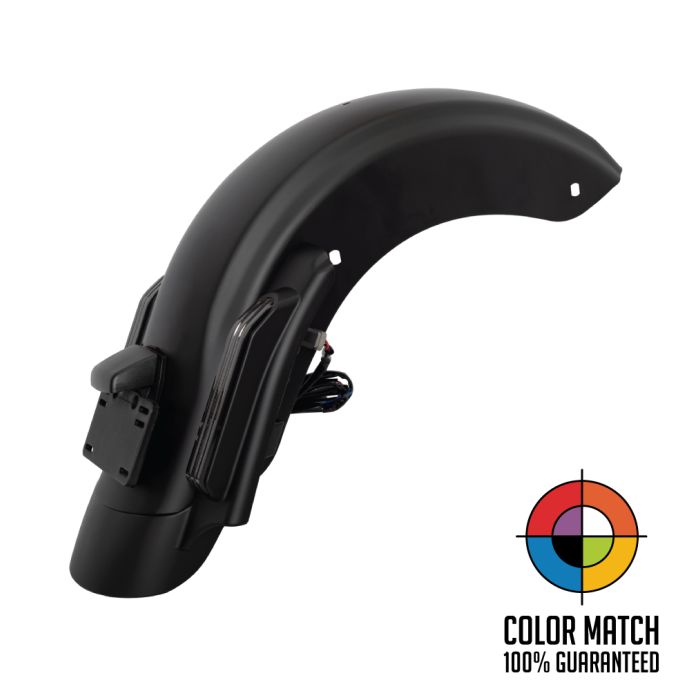 Color Match Harley® Touring CVO Style Stretched Rear Fender from Hogworkz