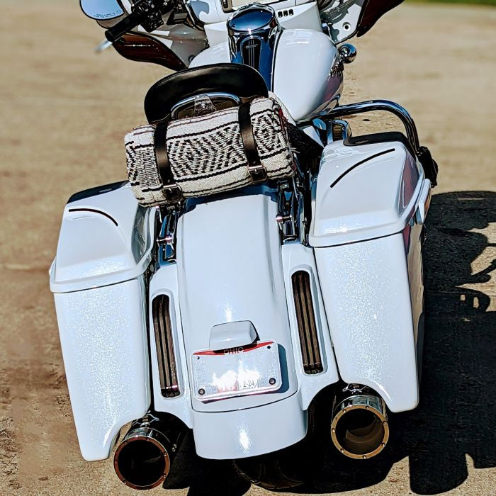 Harley® Touring CVO Style Stretched Rear Fender from HOGWORKZ rear view